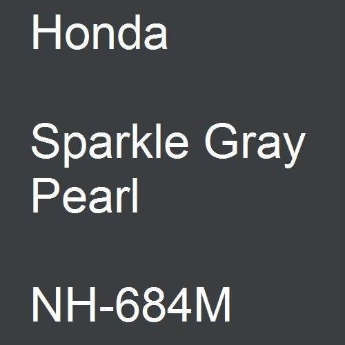 Honda, Sparkle Gray Pearl, NH-684M.